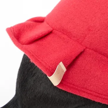 Vestido Soft Vermelho Detalhe